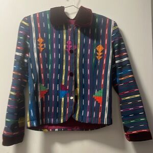 Vintage Embroidered Southwestern Jacket S/M